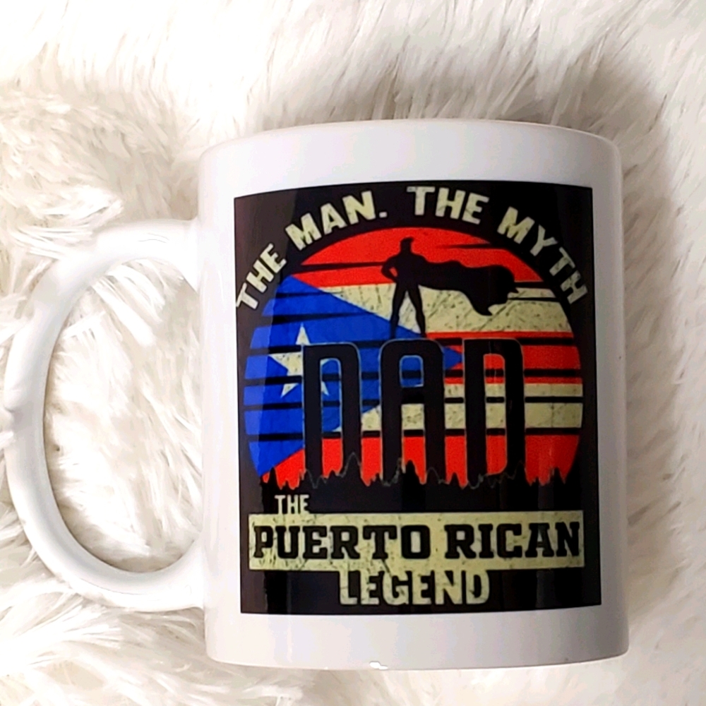 Coffee Mug Puerto Rico Tje Legend Dad